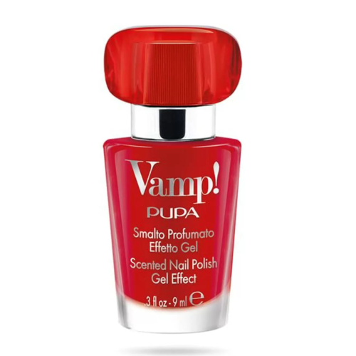 PUPA VAMP! LACA DE UÑAS GEL EFFECT Nº203 SENSUAL RED 9ML