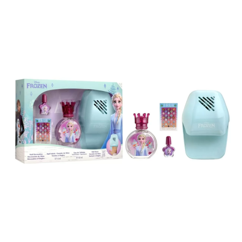 FROZEN NIÑOS EAU DE TOILETTE 50ML VAPORIZADOR + ESMALTE DE UÑAS 1U. + DECORACIÓN DE UÑAS 1U.