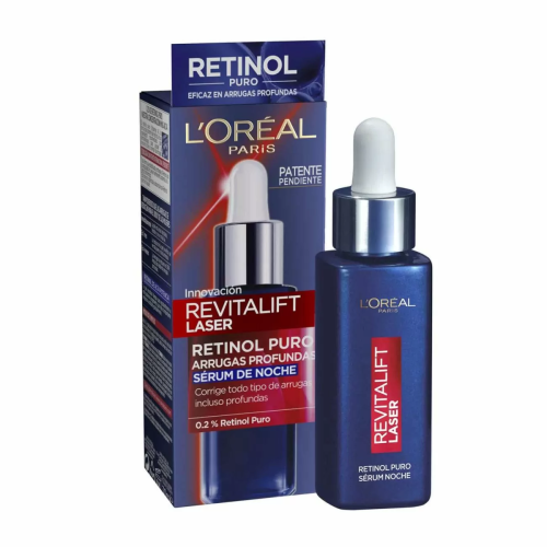 LOREAL REVITALIFT LASER RETINOL PURO SERUM DE NOCHE 3030ML
