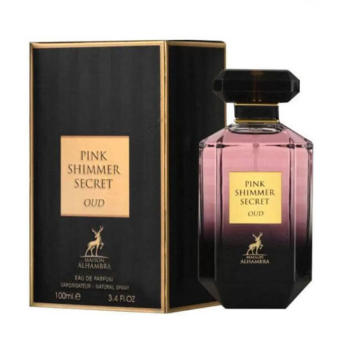 MAISON ALHAMBRA PINK SHIMMER SECRET OUD EAU DE PARFUM 100ML