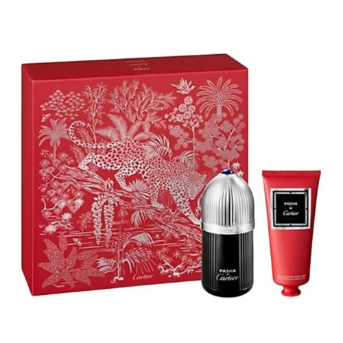 CARTIER PASHA DE CARTIER NOIR EAU DE TOILETTE 100ML VAPORIZADOR + GEL DE BAÑO 1U.