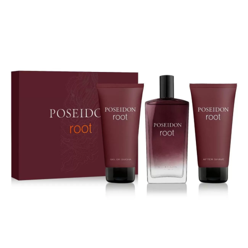 POSEIDON ROOT EAU DE TOILETTE 150ML + AFTER SHAVE 1U + GEL DE BAÑO 1U