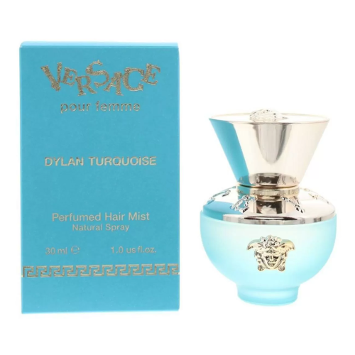 VERSACE POUR FEMME DYLAN TURQUOISE SPRAY CAPILAR PERFUMADO 30ML VAPORIZADOR