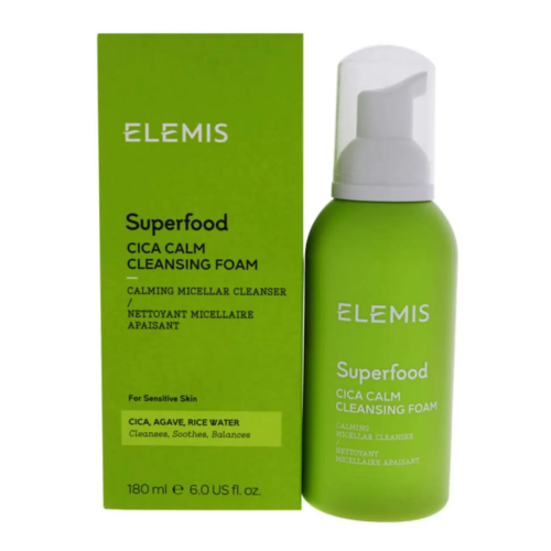 ELEMIS SUPERFOOD CICA ESPUMA LIMPIADORA PIEL SENSIBLE 180ML