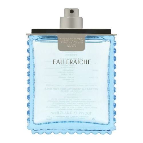 VERSACE MAN EAU FRAICHE EAU DE TOILETTE TESTER 100ML VAPORIZADOR