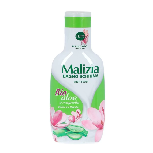 MALIZIA BIO ALOE Y MAGNOLIA ESPUMA DE BAÑO 1000ML