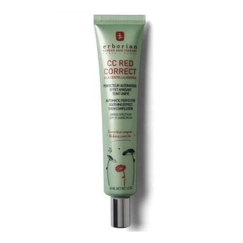 ERBORIAN CC RED CORRECT CREMA CENTELLA ASIATICA SOOTHING EFFECT 45ML