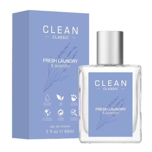 CLEAN CLASSIC EAU DE TOILETTE FRESH LAUNDRY LAVENDER 60ML VAPORIZADOR