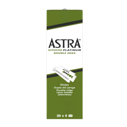 EUROSTIL SUPERIOR PLATINUM CAJA CUCHILLAS DOBLE HOJA 20UN
