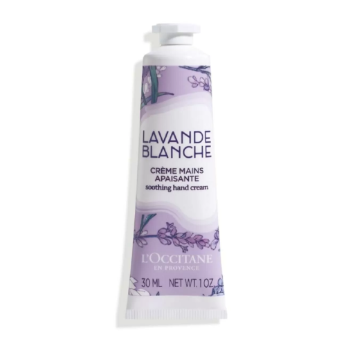 LOCCITANE LAVANDE BLANCHE SOOTHING CREMA DE MANOS 30ML