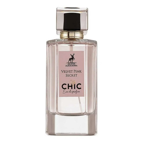MAISON ALHAMBRA VELVET PINK SECRET CHIC EAU DE PARFUM 100ML