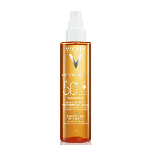 VICHY CAPITAL SOLEIL INVISIBLE OIL SPF50+ 200ML