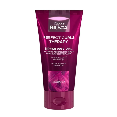 BIOTICA BIOVAX PERFECT CURLS THERAPY GLAMOUR GEL DE BAÑO 150ML