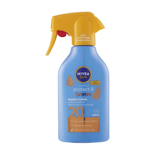 NIVEA SUN PROTECT & BRONZE SPRAY SOLAR SPF20 270ML VAPORIZADOR