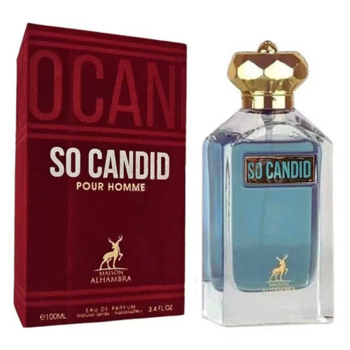 MAISON ALHAMBRA SO CANDID POUR HOMME EAU DE PARFUM 100ML