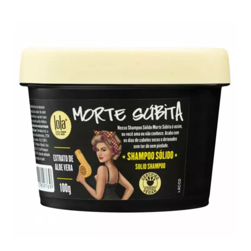 LOLA MORTE SUBITA CHAMPU SOLIDO ALOE VERA 100GR