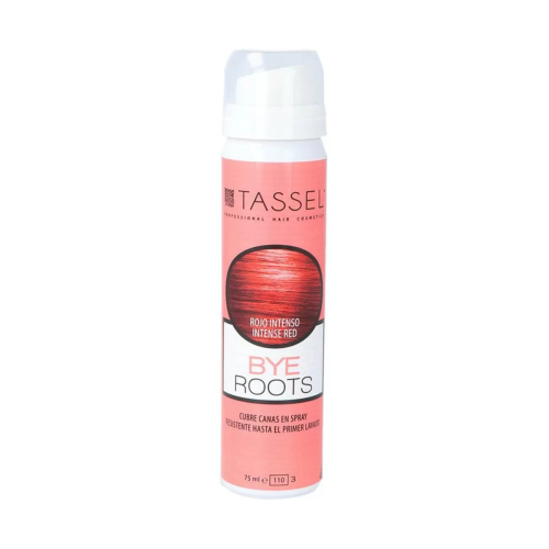 TASSEL BYE ROOTS SPRAY CUBRECANAS ROJO INTENSO 75ML VAPORIZADOR