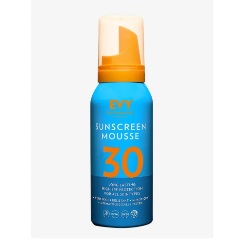 EVY TECHNOLOGY SPF30 ESPUMA PROTECTORA PARA TODO TIPO DE PIELES 100ML