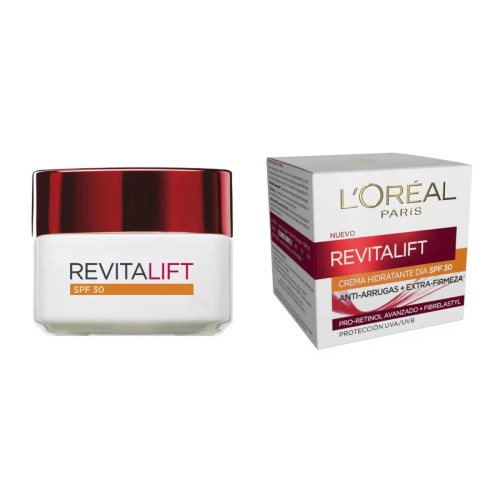 LOREAL REVITALIFT EXTRA-ARRUGAS Y EXTRA-FIRMEZA CREMA HIDRATANTE SPF30 50ML