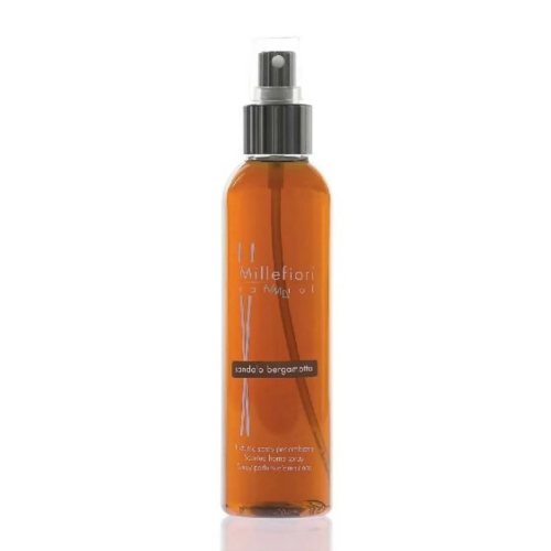MILLEFIORI NATURAL SPRAY PERFUMADO SANDALO BERGAMOTTA 150ML VAPORIZADOR