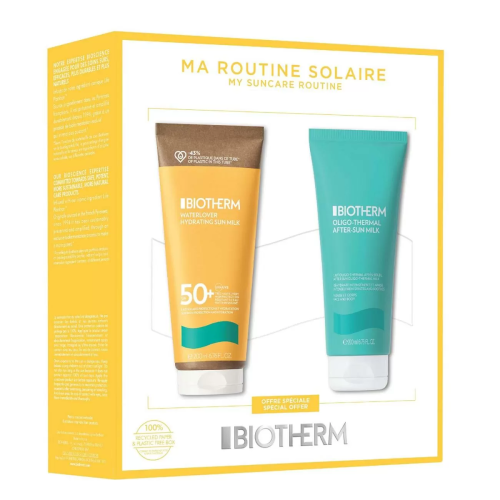 BIOTHERM WATERLOVER LECHE SOLAR HIDRATANTE SPF50+ 200ML + OLIGO-THERMAL AFTER SUN 200ML