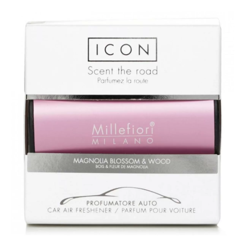 MILLEFIORI MILANO ICON CAR AIR FRESHENER MAGNOLIA BLOSSOM & WOOD 1UN