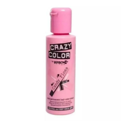 CRAZY COLOR COLOR CANDY FLOSS SEMI-PERMANENT HAIR COLOR CREAM 100ML