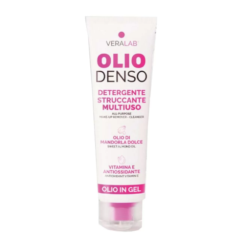 VERALAB OLIO DENSO DESMAQUILLANTE DE CARA MULTI-USO ALMENDRA DULCE VITAMINA-E 80ML