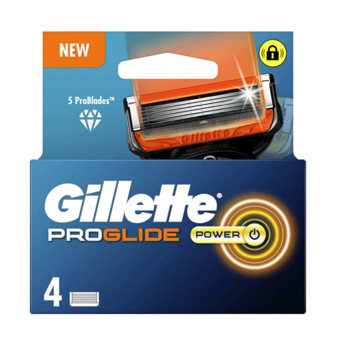 GILLETTE PROGLIDE POWER RECAMBIO CUCHILLAS PACK 4ML