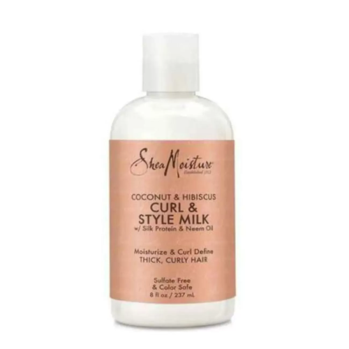 SHEA MOISTURE COCONUL & HIBISCUS LECHE CAPIÑAR SIN SULFATOS 254ML