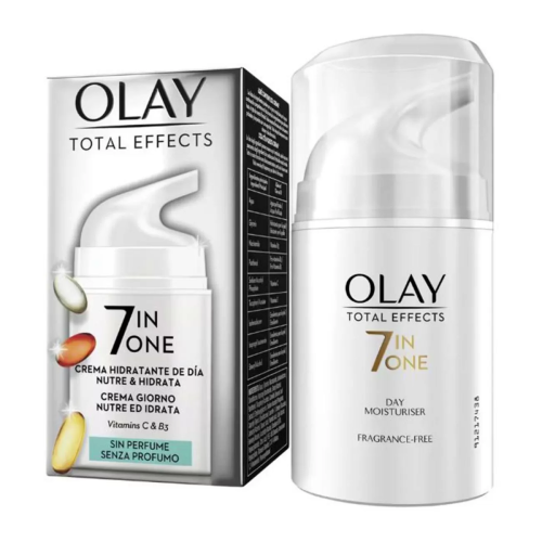 OLAY TOTAL EFFECTS 7INONE CREMA HIDRATANTE DE DIA SIN PERFUME 50ML