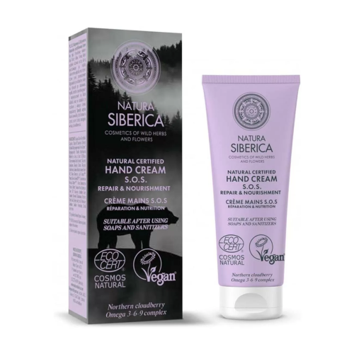 NATURA SIBERICA SOS REPARATION AND NUTRITION CREMA DE MANOS 30ML
