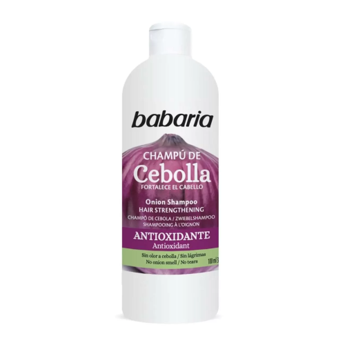 BABARIA CEBOLLA ANTI-OXIDANTE CHAMPU FORMATO VIAJE 100ML