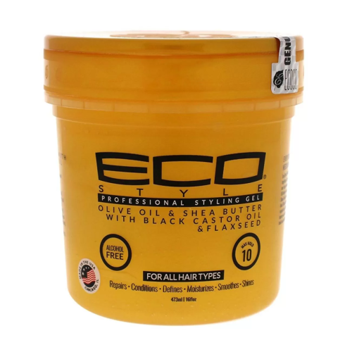 ECO STYLE OLIVE OIL OIL CREAM BLACK CASTOR TODO TIPO DE CABELLO 473ML