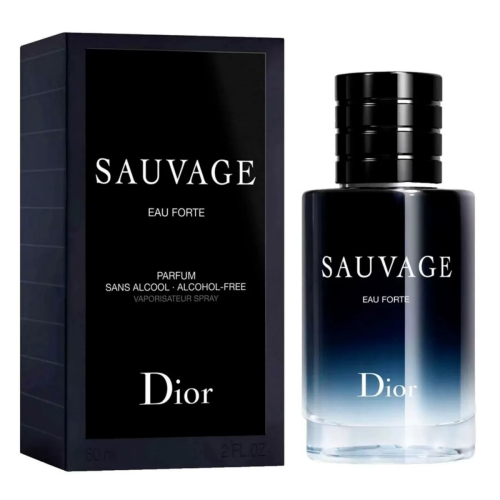 DIOR SAUVAGE EAU FORTE PARFUM SIN ALCOHOL 60ML VAPORIZADOR