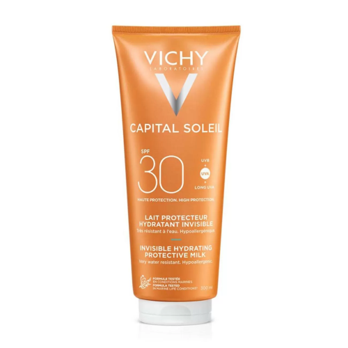 VICHY CAPITAL SOLEIL INVISIBLE HYDRATING PROTECTIVE MILK SPF30 300ML