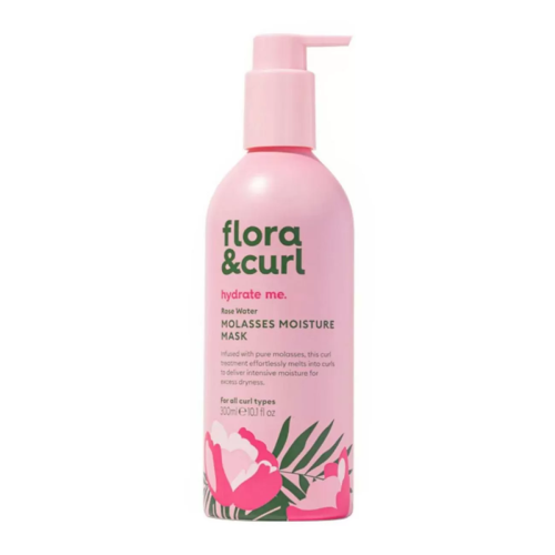 FLORA CURL HYDRATE ME MASCARILLA ROSE WATER TODO TIPO RIZOS 300ML