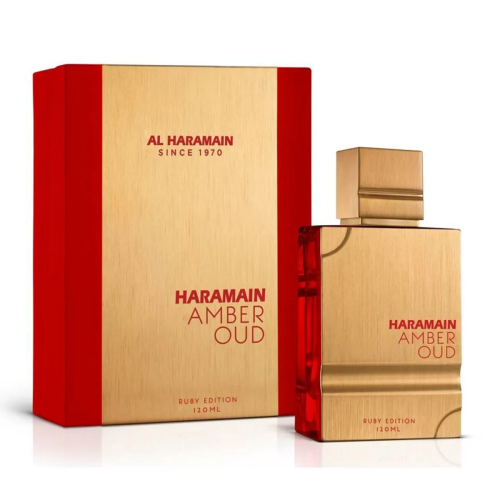AL HARAMAIN AMBER OUD EAU DE PARFUM RUBY EDITION 120ML VAPORIZADOR