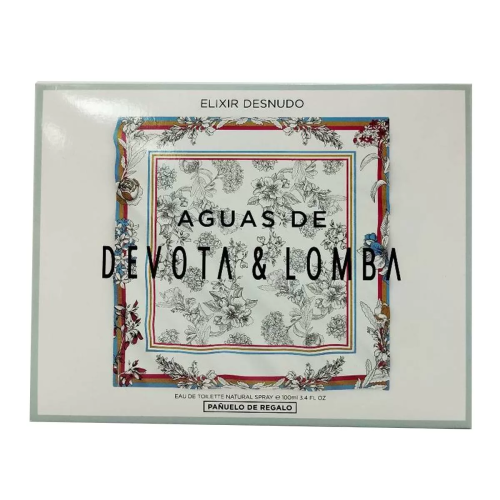 DEVOTA LOMBA AGUAS DE DEVOTA LOMBA EAU DE TOILETTE ELIXIR DESNUDO 100ML + PAÑUELO 1U