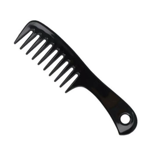 EUROSTIL BARBERO PEINE MECHAS NEGRO NEGRO 1UN