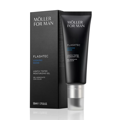 ANNE MOLLER FOR MAN FLASHTEC LOOKING GOOD LIGHTLY TINTED MOISTURIZING 50ML