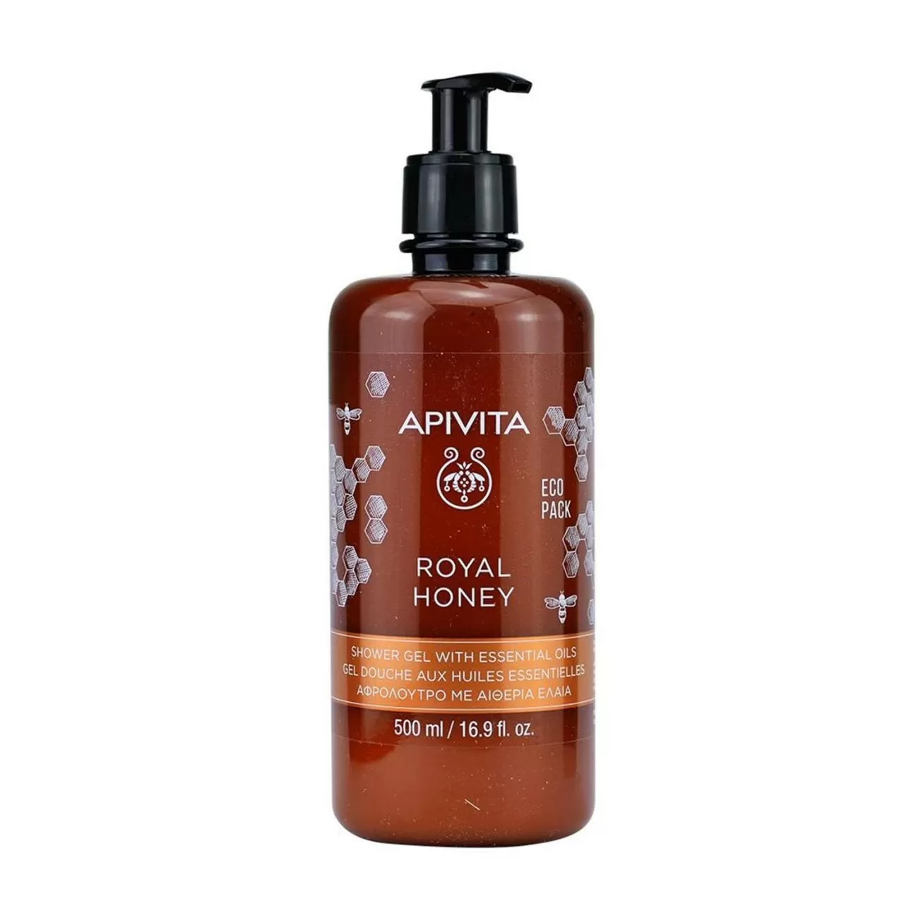 APIVITA ROYAL HONEY GEL DE BAÑO CON ACEITES ESENCIALES 500ML