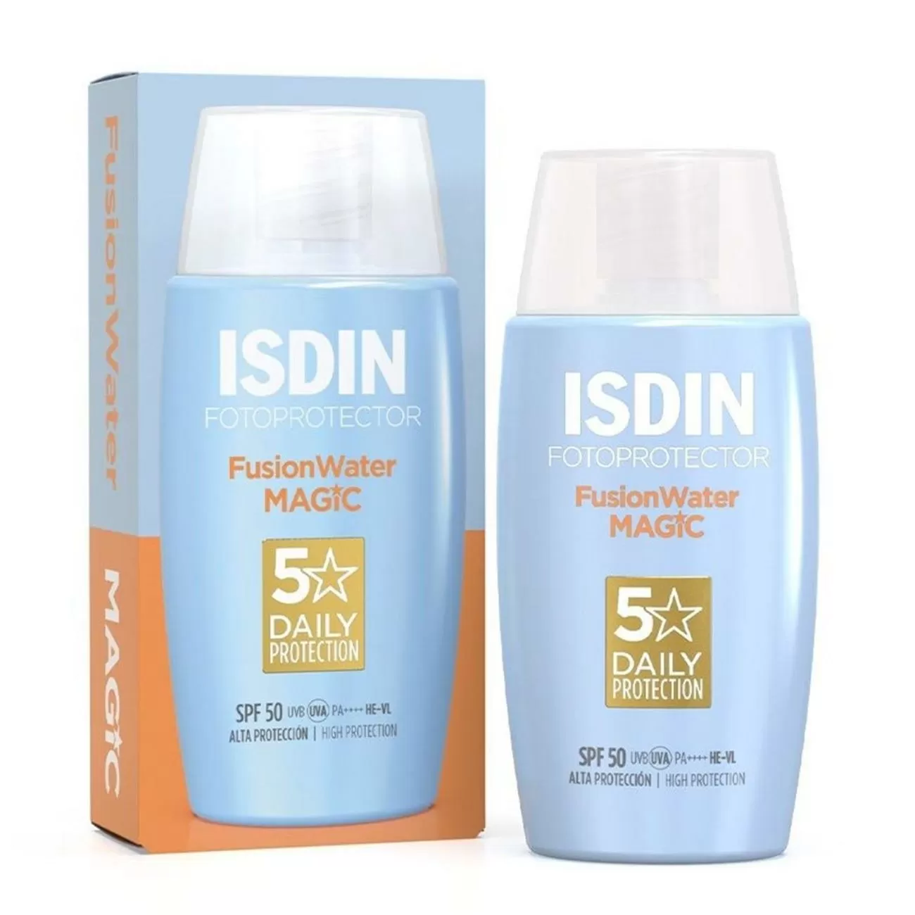 ISDIN FOTOPROTECTOR FUSION WATER MAGIC CREMA SOLAR SPF50 50ML