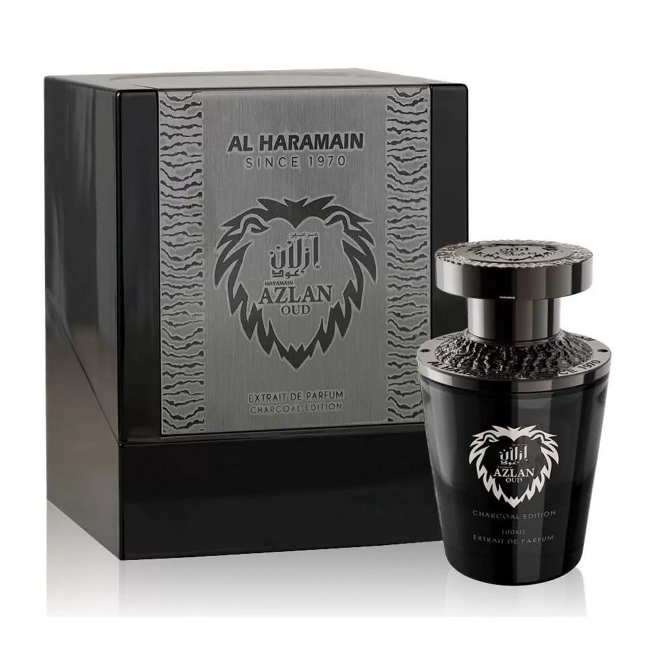 AL HARAMAIN AMBER OUD EXTRACTO DE PERFUME CHARCOAL EDITION 100ML VAPORIZADOR