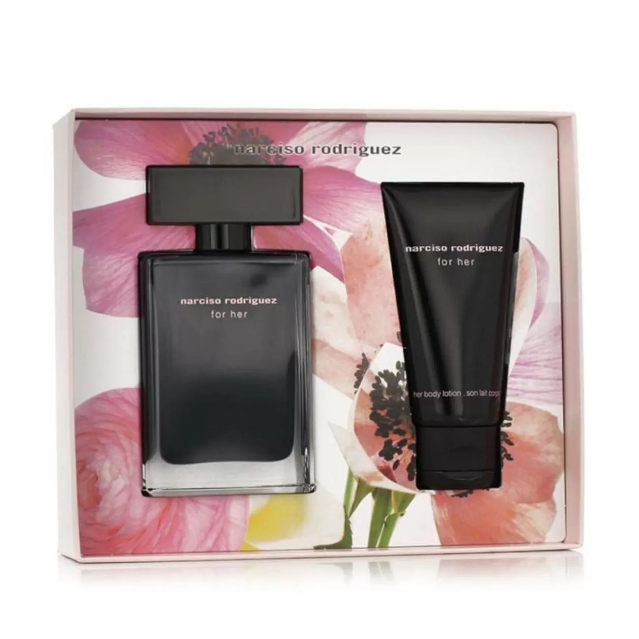 NARCISO RODRIGUEZ FOR HER EAU DE TOILETTE 50ML VAPORIZADOR + CREMA CORPORAL 50ML