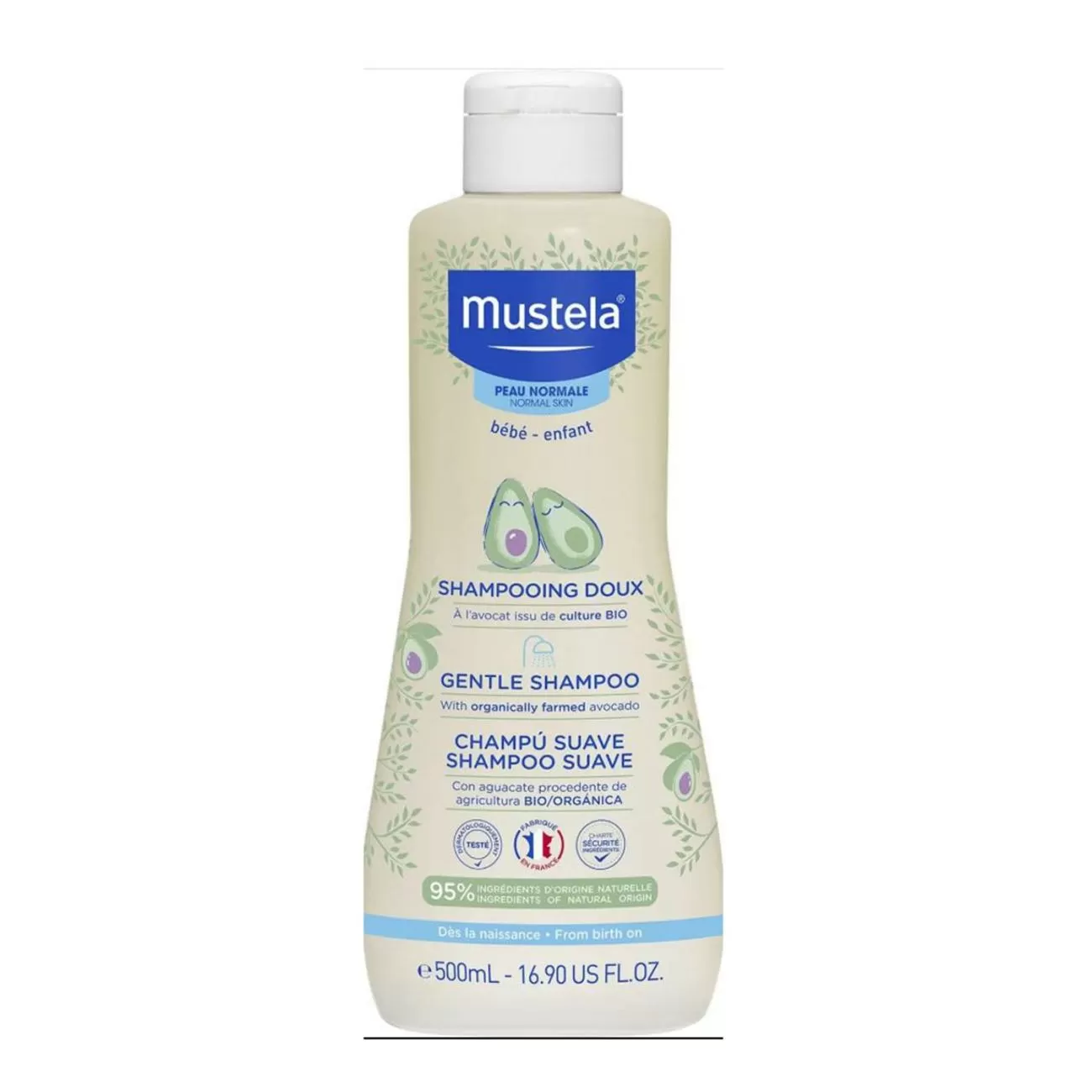 MUSTELA BEBE CHAMPU PIEL NORMAL 500ML