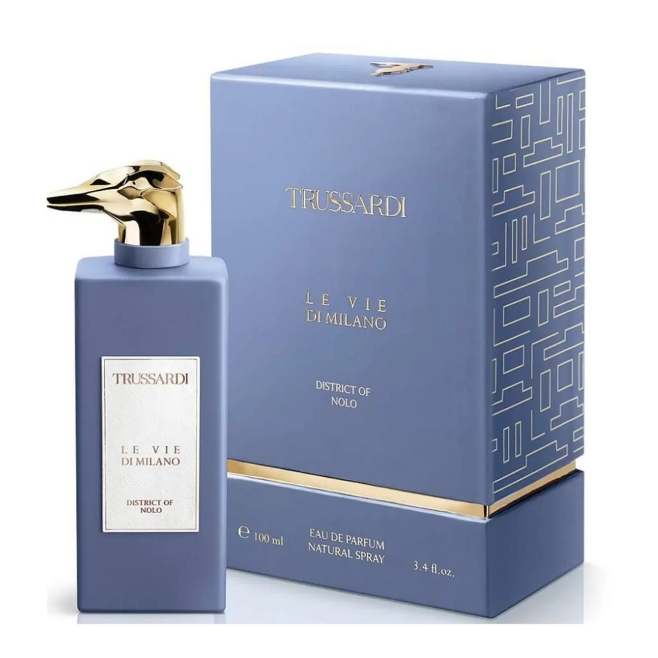 TRUSSARDI LE VIE DI MILANO DISTRICT OF NOLO EAU DE PARFUM 100ML VAPORIZADOR