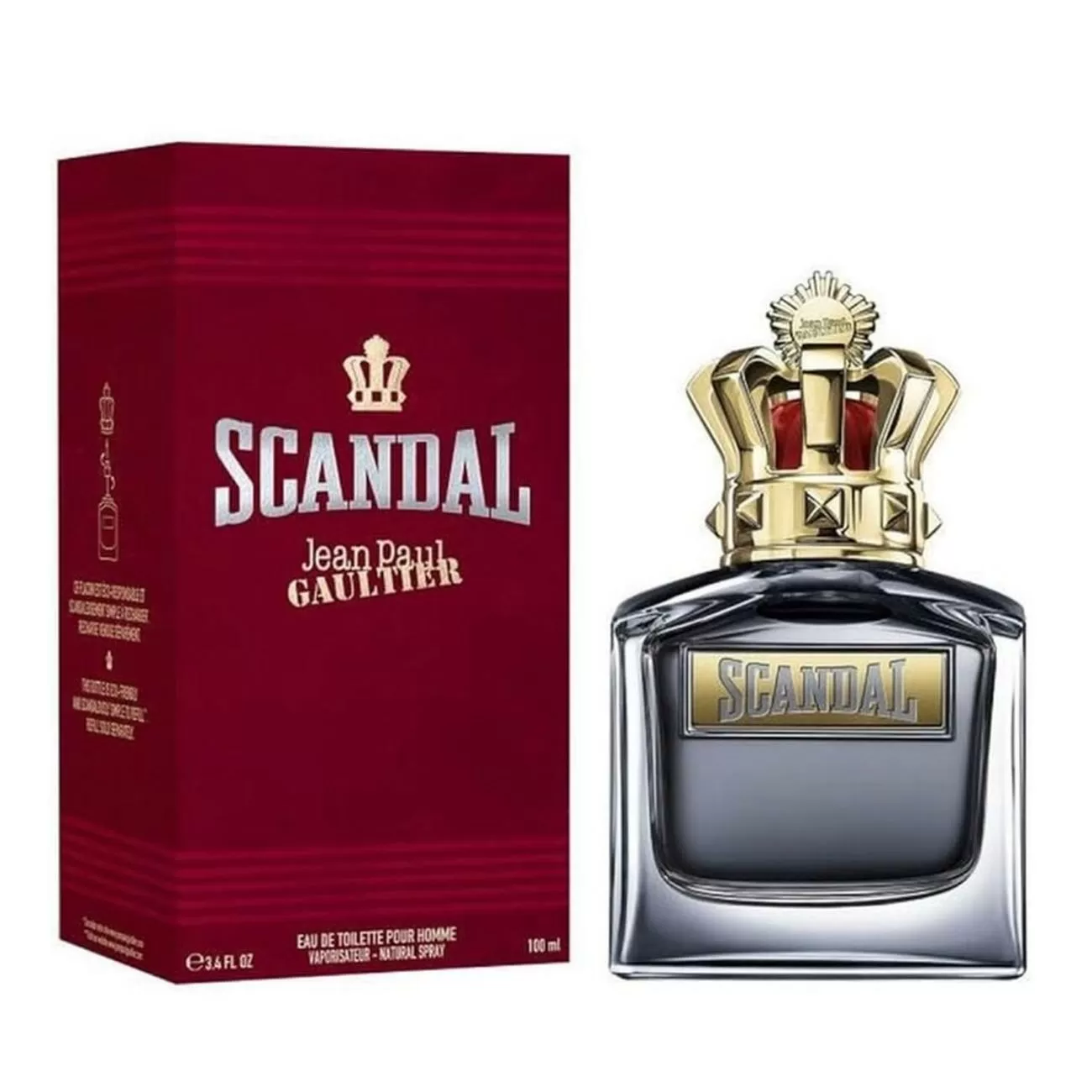 JEAN PAUL GAULTIER SCANDAL INTENSE EAU DE PARFUM POUR HOMME 100ML VAPORIZADOR