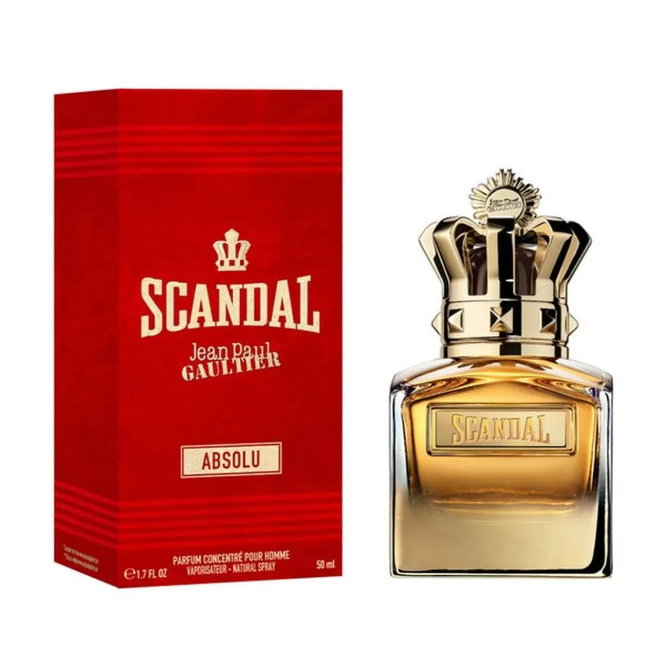 JEAN PAUL GAULTIER SCANDAL ABSOLU PARFUM CONCENTRE POUR HOMME 50ML VAPORIZADOR