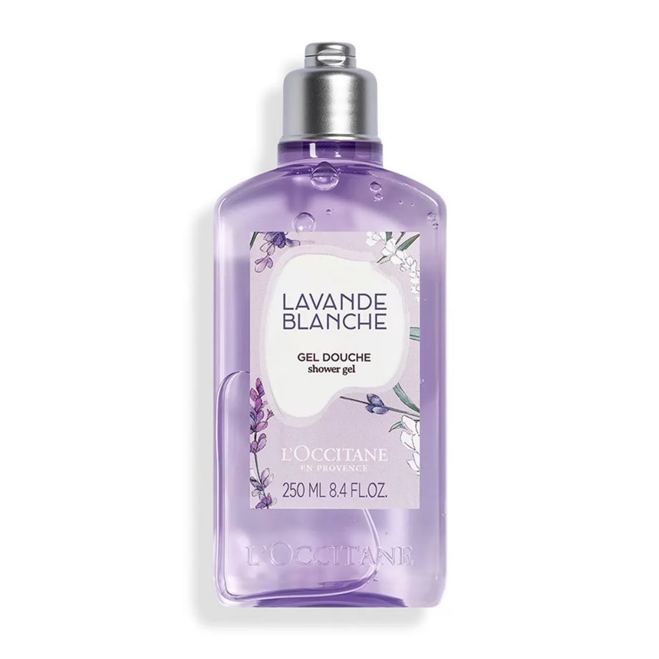 LOCCITANE LAVANDE BLANCHE GEL DE BAÑO 250ML